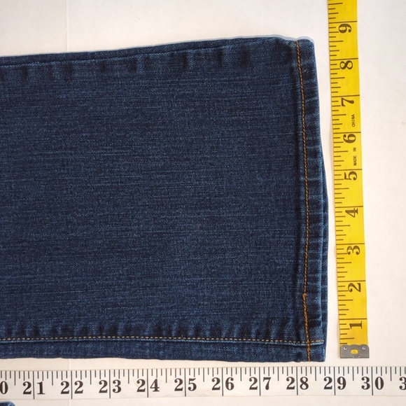 Old Navy Sweet Heart Boot Cut Jeans 12S Blue Pockets - Picture 14 of 14